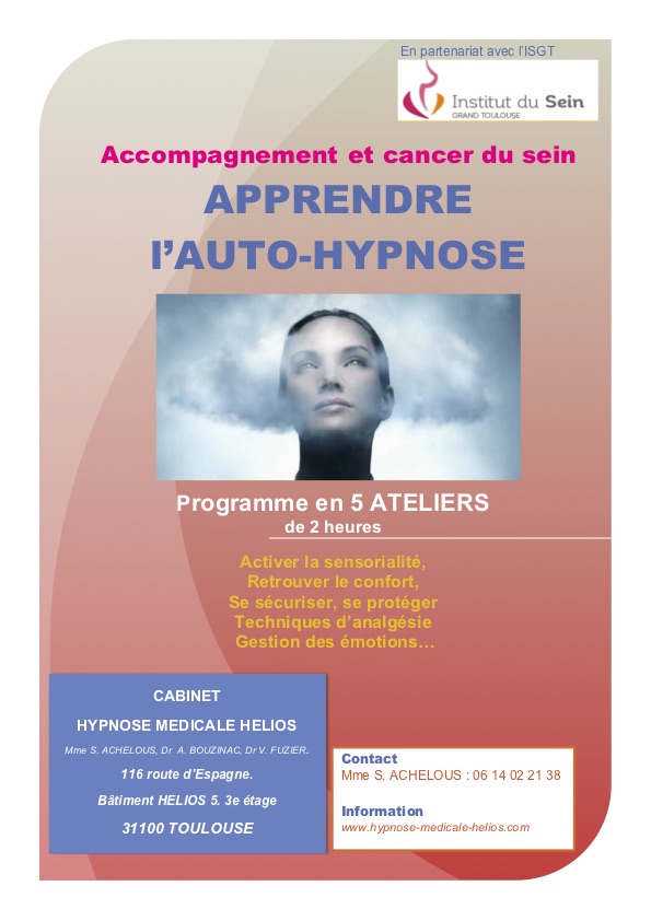 Affiche Ateliers d'auto-hypnose